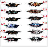 Наклейка для автомобіля тигр 3D 15,0 см * 5,0 см * 0,1 см, фото 3