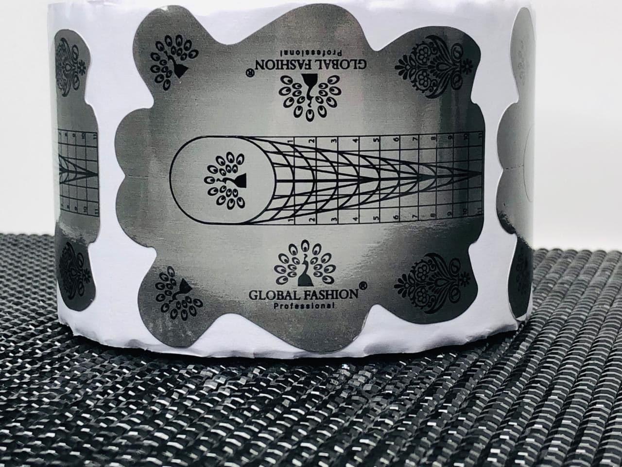 Форма для нарощування нігтів сіра