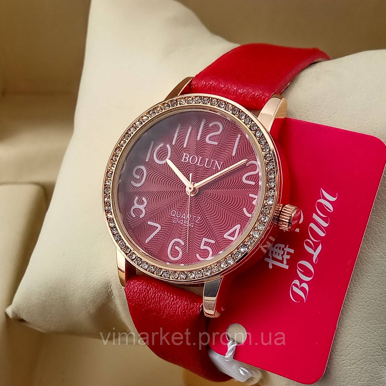 Жіночі кварцові наручні годинники Dior B198-2 срібного кольору рожевий циферблат з датою металевий браслет