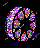 Вулична гірлянда БУХТА 3-жильн. круглий LED 80 м, синій, мульти sz