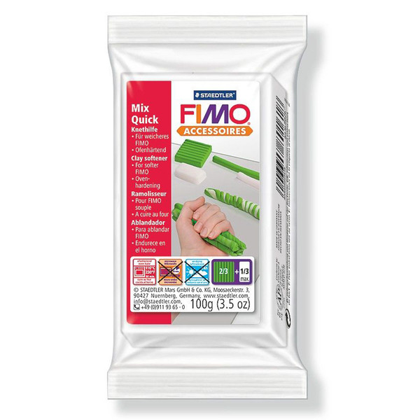 Пом'якшувач для полімерної глини FIMO Фімо Mix Quick, 100г