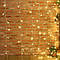 Гірлянда Штора 3 х 2 м. 280 LED + режим статики, теплий білий, фото 2