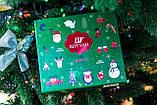 Шкарпетки новорічні подарунковій упаковці 36-41 розмір, Шугуан Happy New Year, фото 2