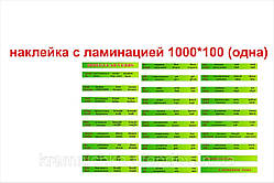 Декоративна наклейка на сходинки "Англійська мова"