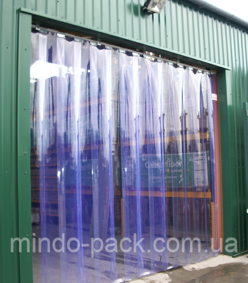 ПВХ завіси (20 см ширина, 2 мм товщина), фото 1