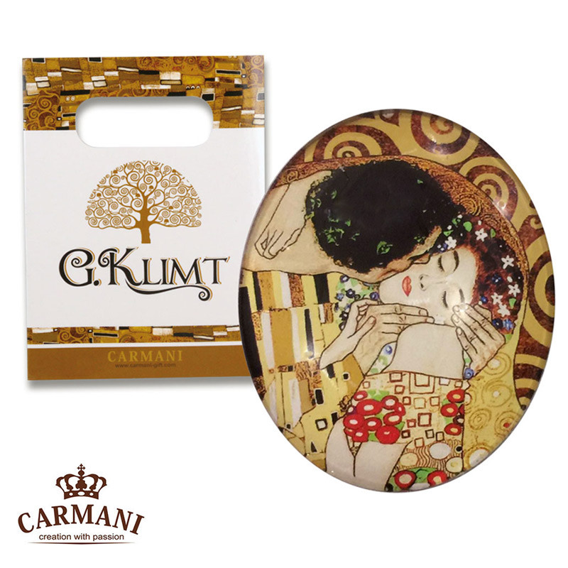 Магніт Р. Клімт Поцілунок Carmani, 4,5х5,5х0,8 см