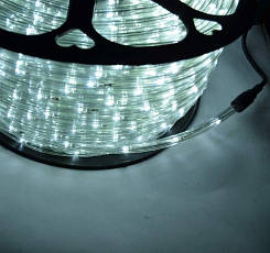 Світлодіодний шланг Дюралайт 50 м із перехідником Білий, фото 2