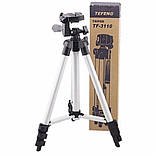 Штатив для відеотехніки та смартфона підлоговий, телескопічний TRIPOD TF-3110, фото 2