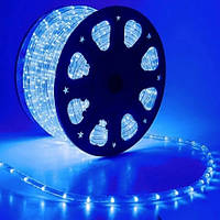 Шланг Дюралайт 50 м (LED duralight) з перехідником Синій