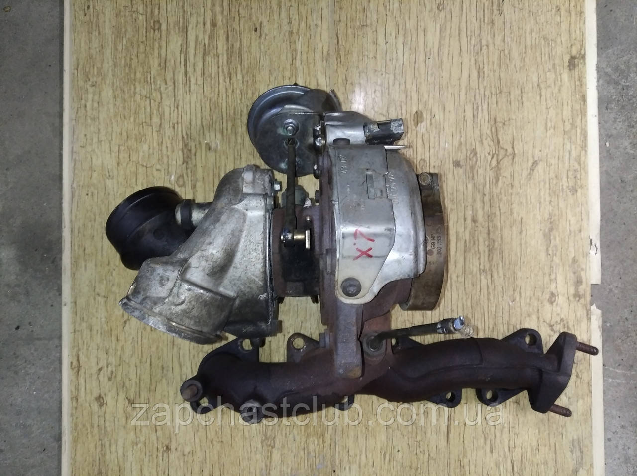 Турбіна в зборі 2.0 дизель MN980335 993776 Lancer X Mitsubishi, фото 1