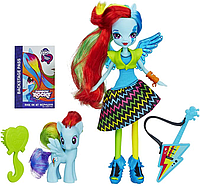 My Little Pony Equestria Girls Rainbow Dash Doll and Pony Set - Эквестерия с лошадкой, моя маленькая Пони