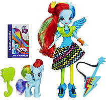 My Little Pony Equestria Girls Rainbow Dash Doll and Pony Set — Еквекція з конячкою, моя маленька Поні