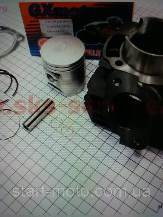 Honda LEAD 90cm3 HF05E (Ø48, p-12) Циліндр к-кт (фірма GXmotor), фото 1