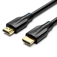 Кабель видео Vention HDMI 2.1 8K 60Hz 7680P 48Gbps 1M Black (AANBF)