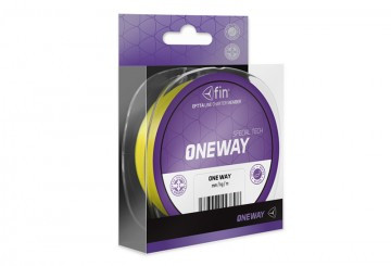 Шнур спінінг, шнур Line FIN One Way 125m / жовтий 0,14 mm 2,7kg