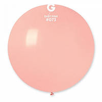 Латексна кулька пастель ніжно-рожевий G30 31" / 73 / 80см Baby Pink Gemar