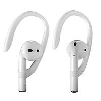 Захисний гачок тримач для бездротових навушників Airpods Apple антивтрати Білий