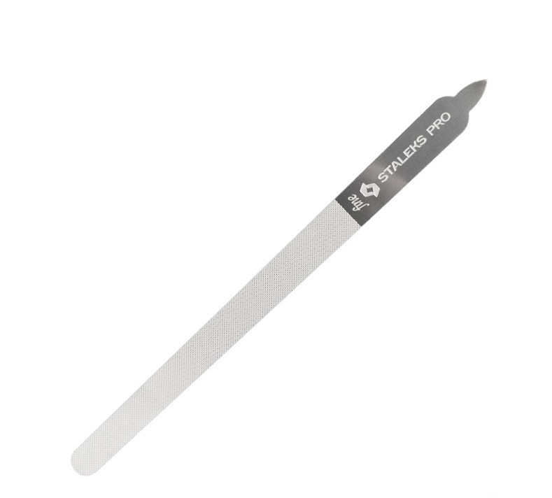 Пилка лазерная для ногтей Staleks Pro Expert 11 155 мм прямая с ручкой ...
