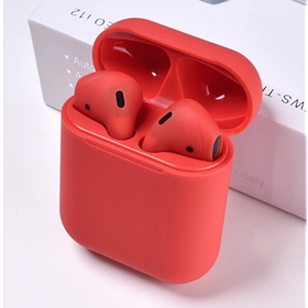 Навушники i12 tws бездротові сенсорні Bluetooth 5.0 Червоні (4236)