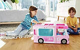 Трейлер для подорожжів Кемпер для Барбі Barbie 3-in-1 DreamCamper Vehicle, фото 5