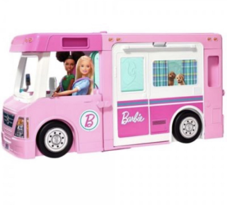 Трейлер для подорожжів Кемпер для Барбі Barbie 3-in-1 DreamCamper Vehicle