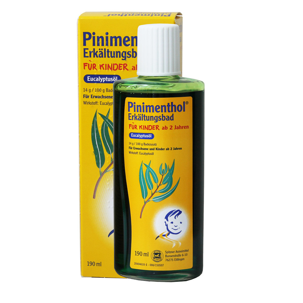 Концентрат для ванни "Пініментол дитячий" Spitzner Arzneimittel, 190 ml