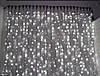 Гірлянда штора завіса Водоспад 3х3 м 280 LED велика лампа 3D (білий шнур, з перехідником) Білий, фото 6