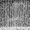 Гірлянда штора завіса Водоспад 3х3 м 280 LED велика лампа 3D (білий шнур, з перехідником) Білий, фото 4
