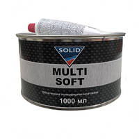 Шпатлевка Multi Soft (1000 мл) с отвердителем, SOLID