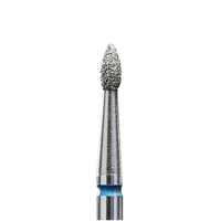 Фреза алмазная Staleks почка острая синяя диаметр 1,8 мм/раб часть 4 мм