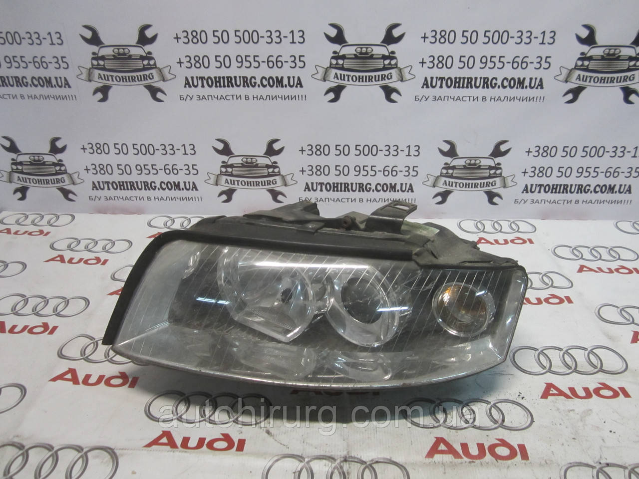 Ліва фара audi a4 b6
