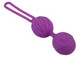 Вагинальные шарики Adrien Lastic Geisha Lastic Balls Mini Violet (S), диаметр 3,4см, вес 85гр
