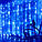 Світлодіодна гірлянда Водоспад 280 led велика лампа 3D (білий шнур, з переходником) 3.0х3.0м Синє світло, фото 5