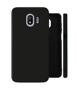 Накладка Silicone Cover для Samsung Galaxy J2 2018 J250 Black