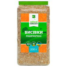 Висівки пшеничні, 250 грам, Natural Green