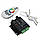 RGB-радіоконтролер RF TQ Music 2. 12-24v 32А 432вт і сенсорний пульт, для багатобарвної світлодіодної стрічки, фото 3