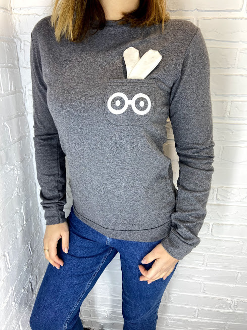 Батник женский Emjey серый M-L