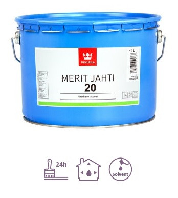 Алкідополіуретановий лак Tikkurila MERIT JAHTI 20