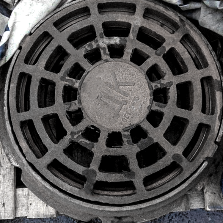 Решітка зливна круга ДКС 40 кг Ø крг20*73, фото 1