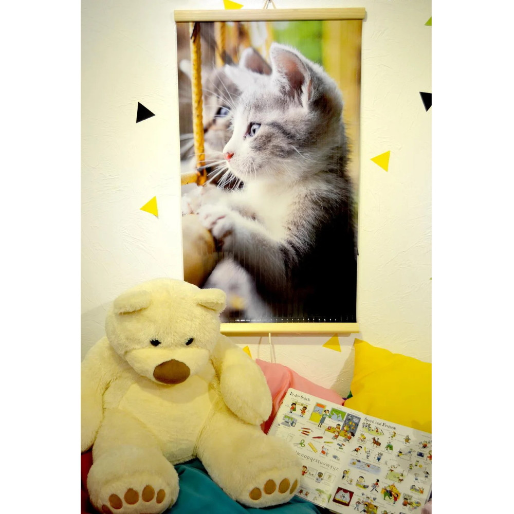 Інфрачервоний настінний обігрівач Кошенята ТРІО