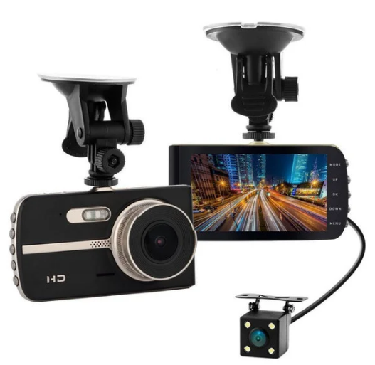 Автомобільний відеореєстратор із камерою заднього огляду Full HD CAR DVR 410