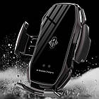 Автомобільний бездротовий зарядний пристрій Gear Walker Car Smart Sensor A5 Black, фото 3