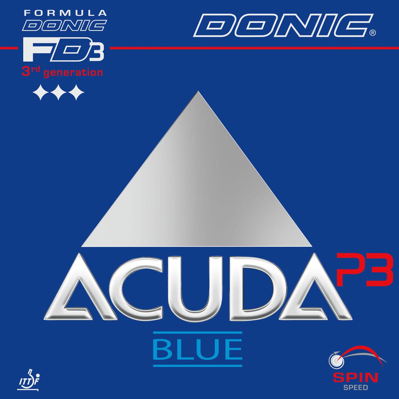Накладка Donic Acuda Blue P3 Max червона, фото 1