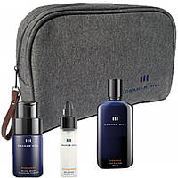 Набір для чоловіка з бородою Graham Hill Stubble Set (олія 30 мл + бальзам 100 мл + порошок 40 г + косметичка)