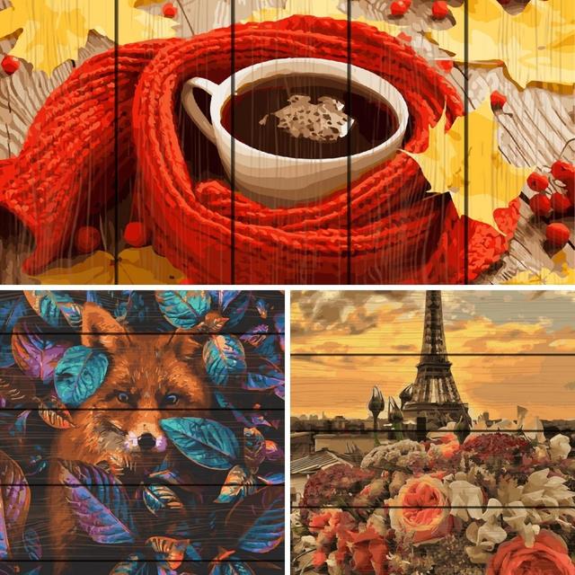 Картины по номерам на дереве купить в Киеве с доставкой по Украине ...