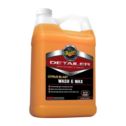 Концентрат шампунь з воском карнауби Meguiar's D11301 Detailer Citrus Blast Wash & Wax, 3,78 л