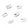Втулки впускного колектора Шевроле Лачетті 1,8 LDA 96416703, фото 3