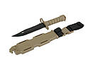 Муляж штик-ножа до приводів M4/M16 – TAN [CYMA] (для страйкболу), фото 3