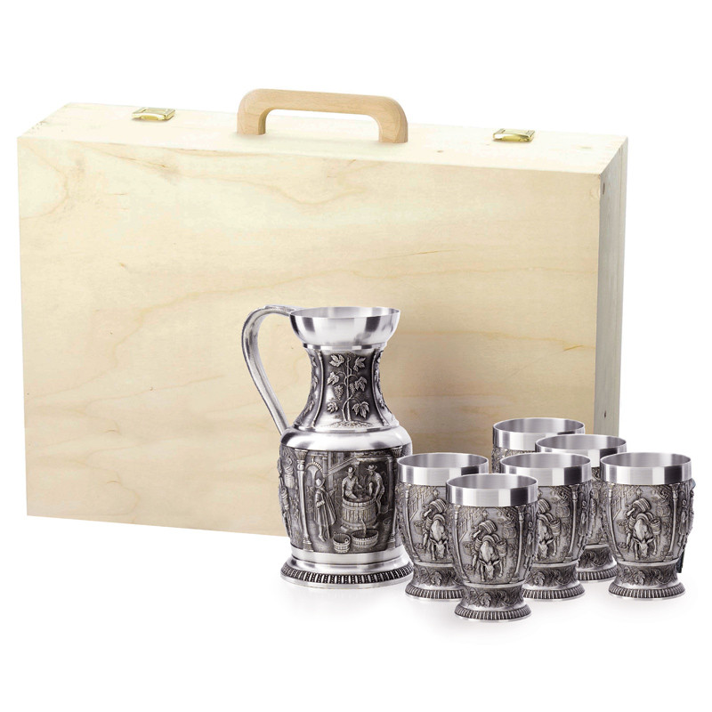 Набір для вина, 7 предметівWeinlese SKS Artina, h-9,5 см, 200 мл, h-19 см, 750 мл (60001a), фото 1