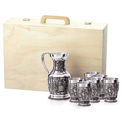 Набір для вина, 7 предметівWeinlese SKS Artina, h-9,5 см, 200 мл, h-19 см, 750 мл (60001a)